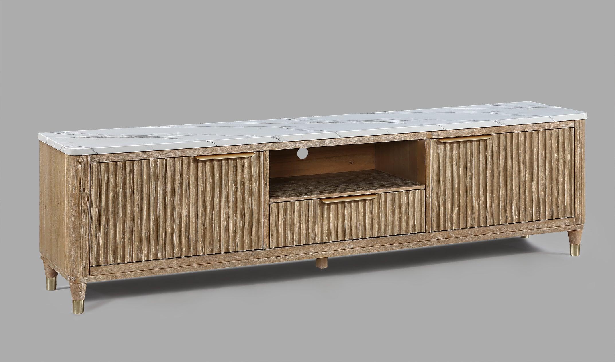 Kara Natural TV Stand - Image 2