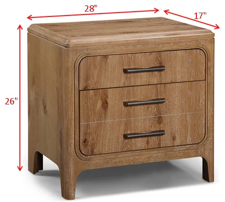 Westcott Natural Nightstand - Image 3