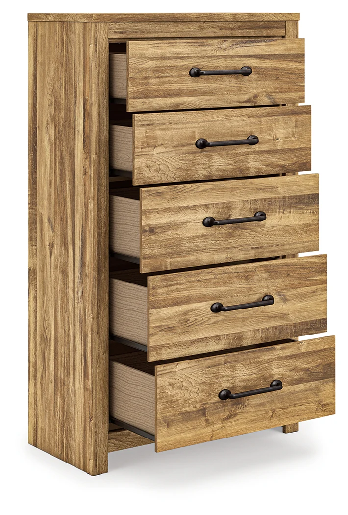 Maystonna Brown Chest of Drawers - Image 3