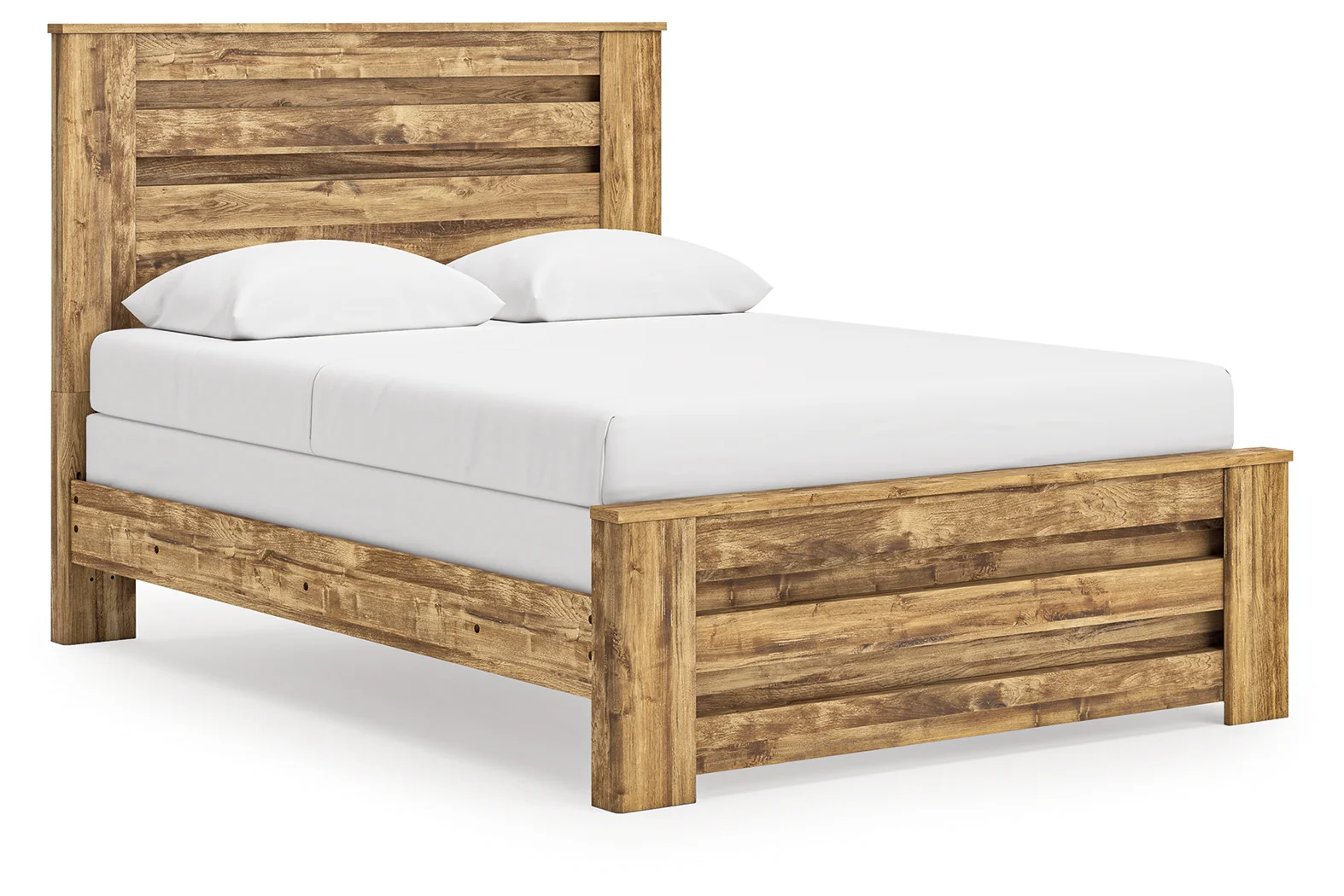 Maystonna Brown Queen Panel Bed - Image 2