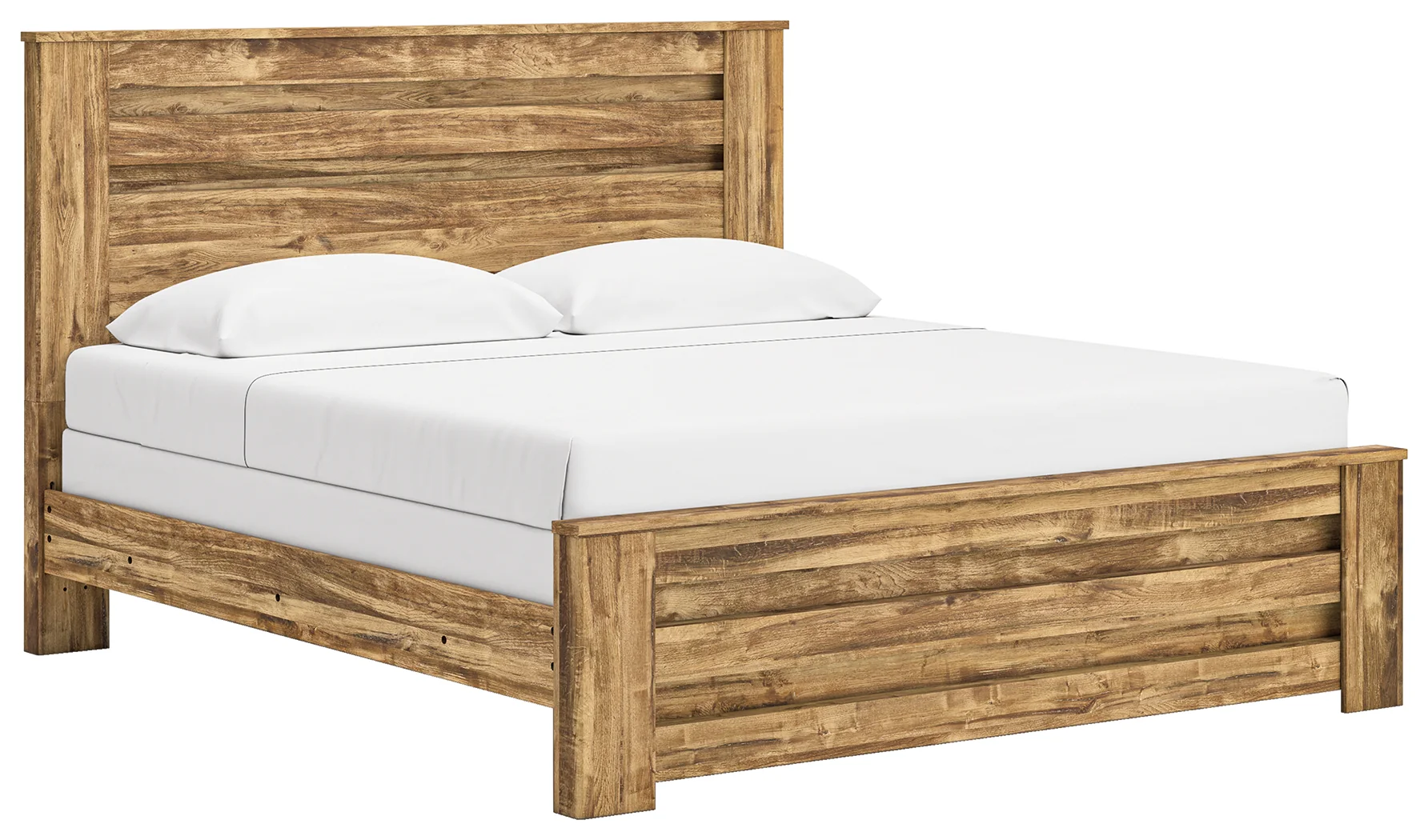 Maystonna Brown King Panel Bed - Image 2
