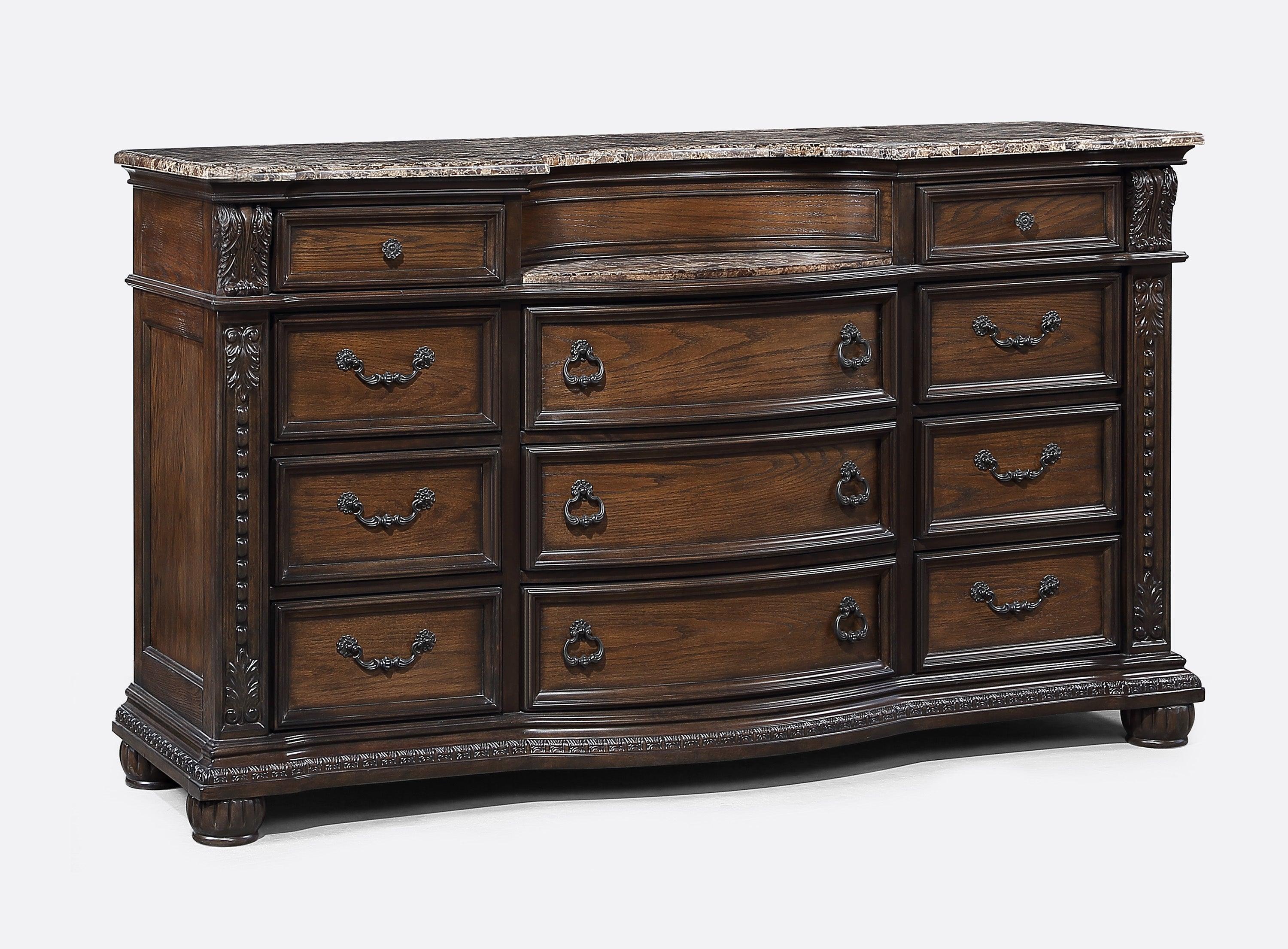 Stanley Coffee Brown Dresser - Image 2