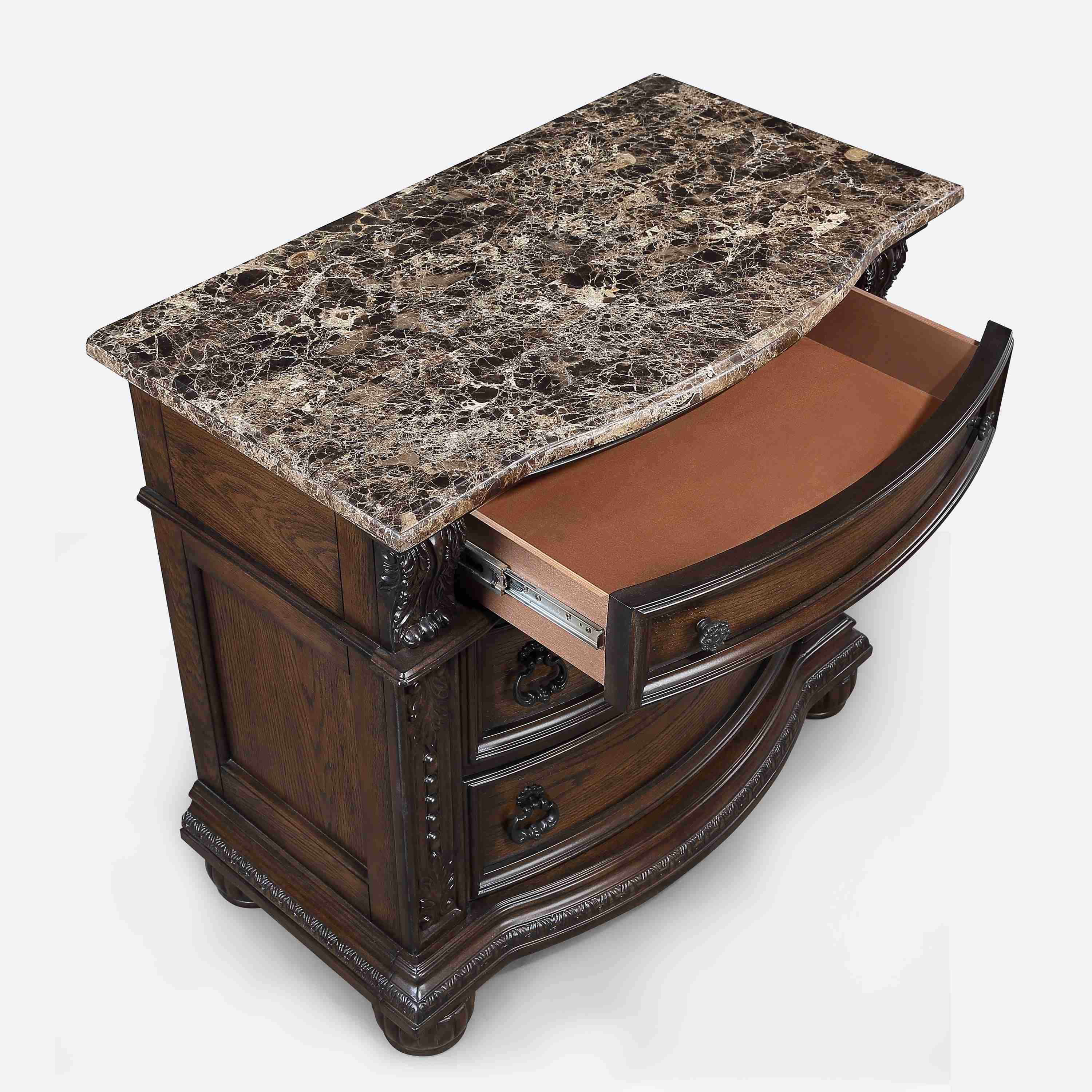 Stanley Coffee Brown Nightstand - Image 2