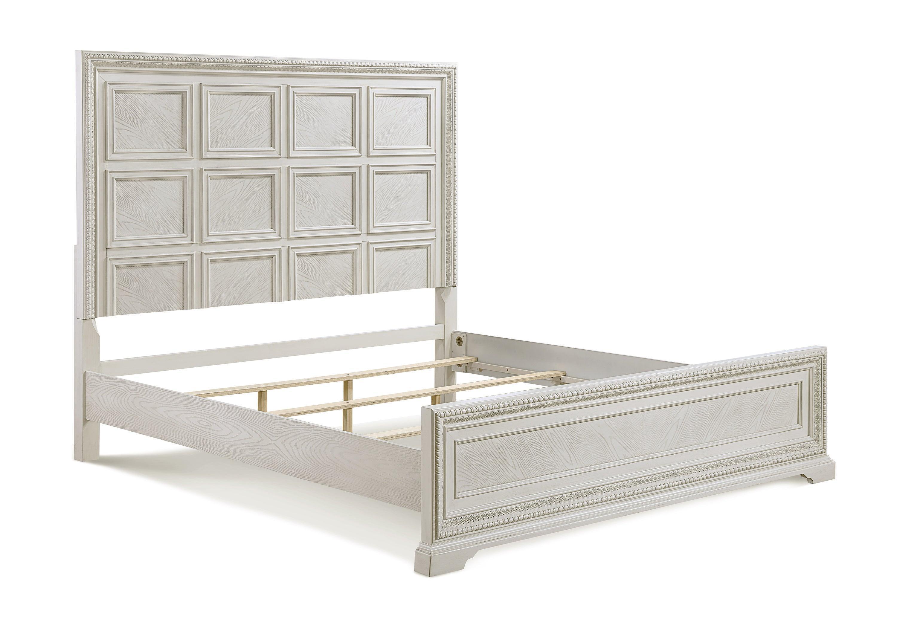 Alexandria Cream Panel King Bed - Image 2