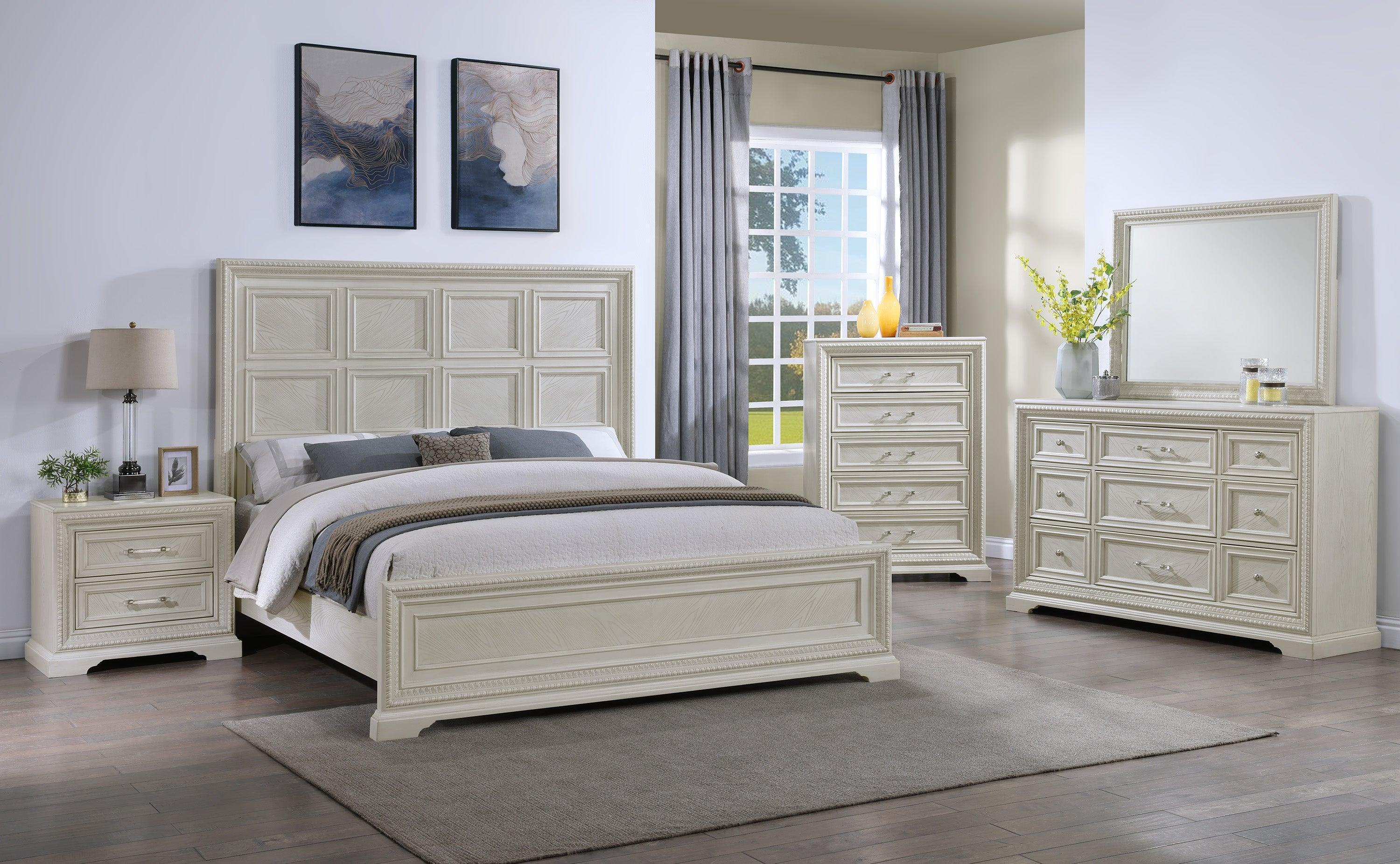 Alexandria Cream 5 Drawers Chest - Image 3