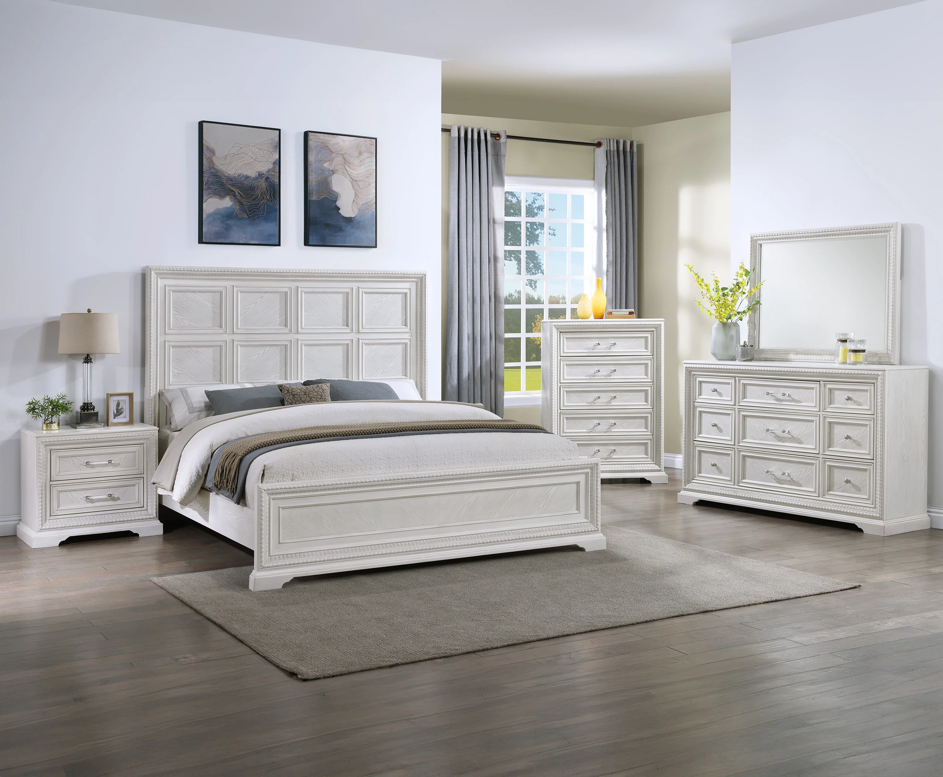 Alexandria White Chest - Image 3