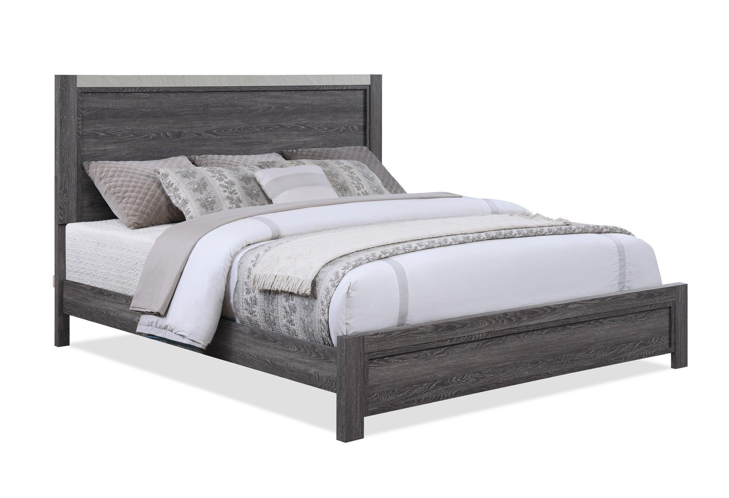 Madsen Gray Panel Bedroom Set - Image 2