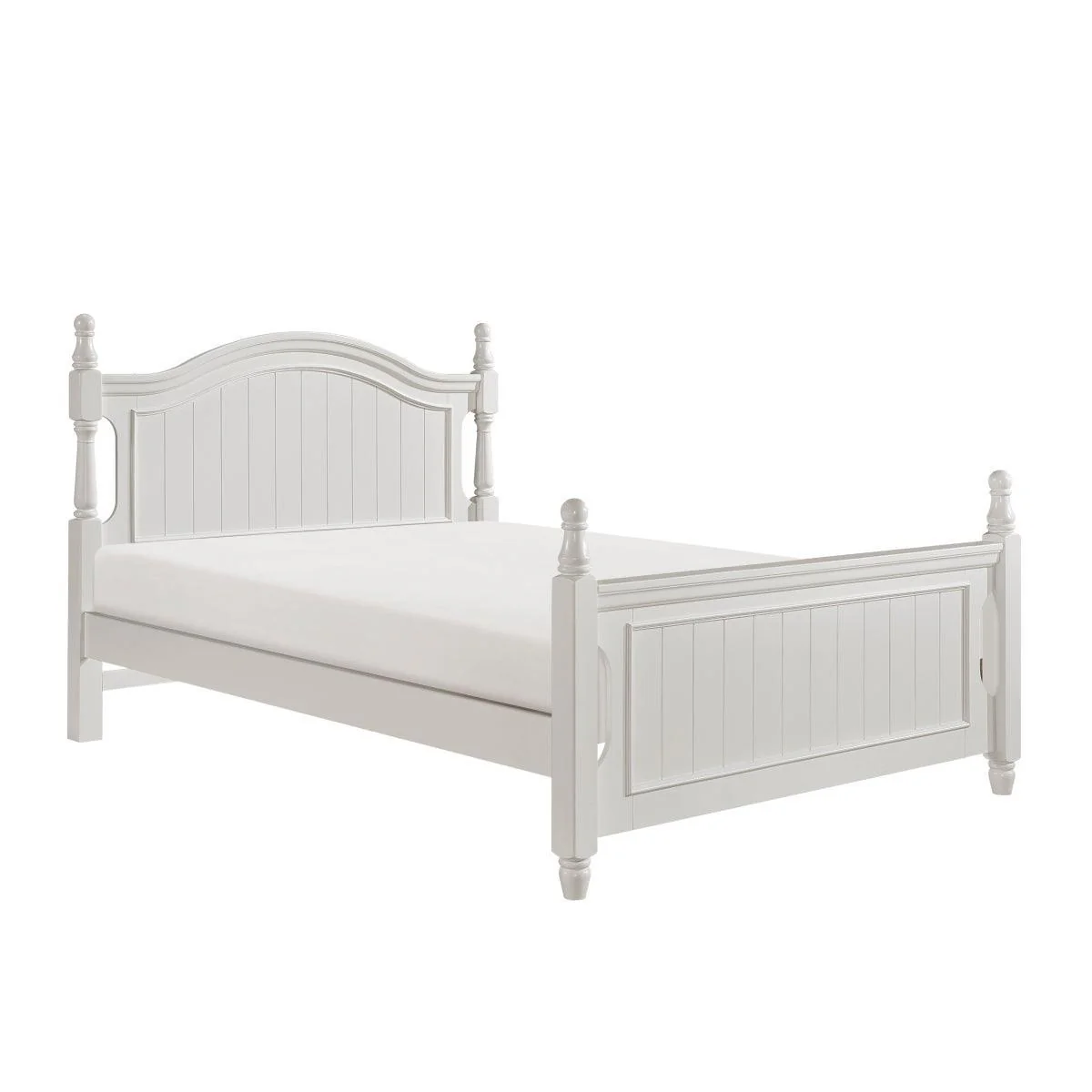 Clementine White Trundle Full Bed - Image 3