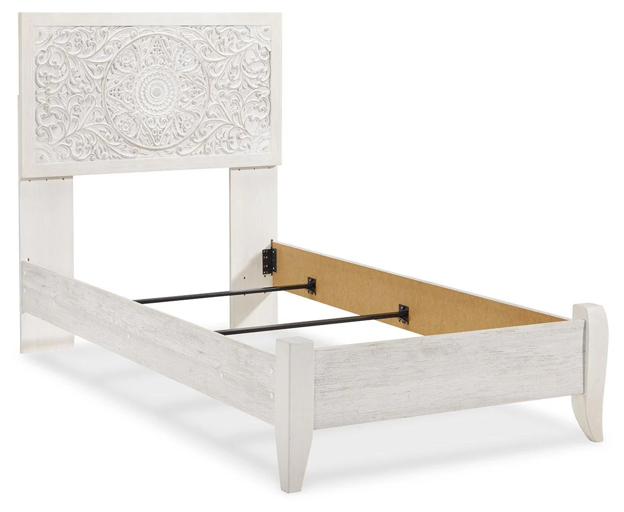 Paxberry Whitewash Twin Panel Bed - Image 3