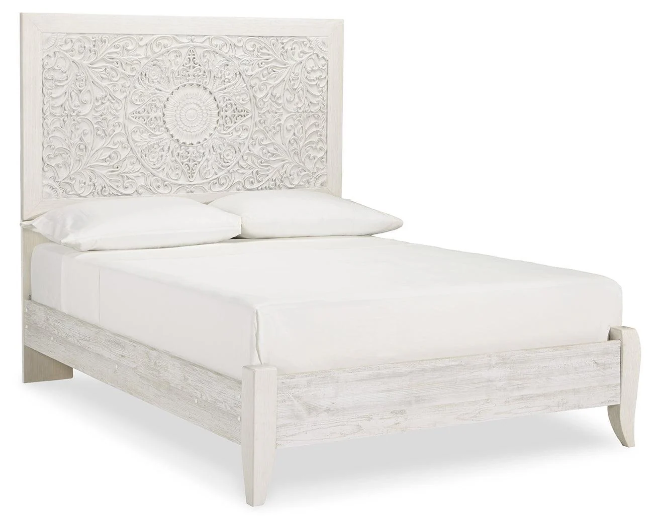 Paxberry Whitewash Full Panel Bed - Image 2