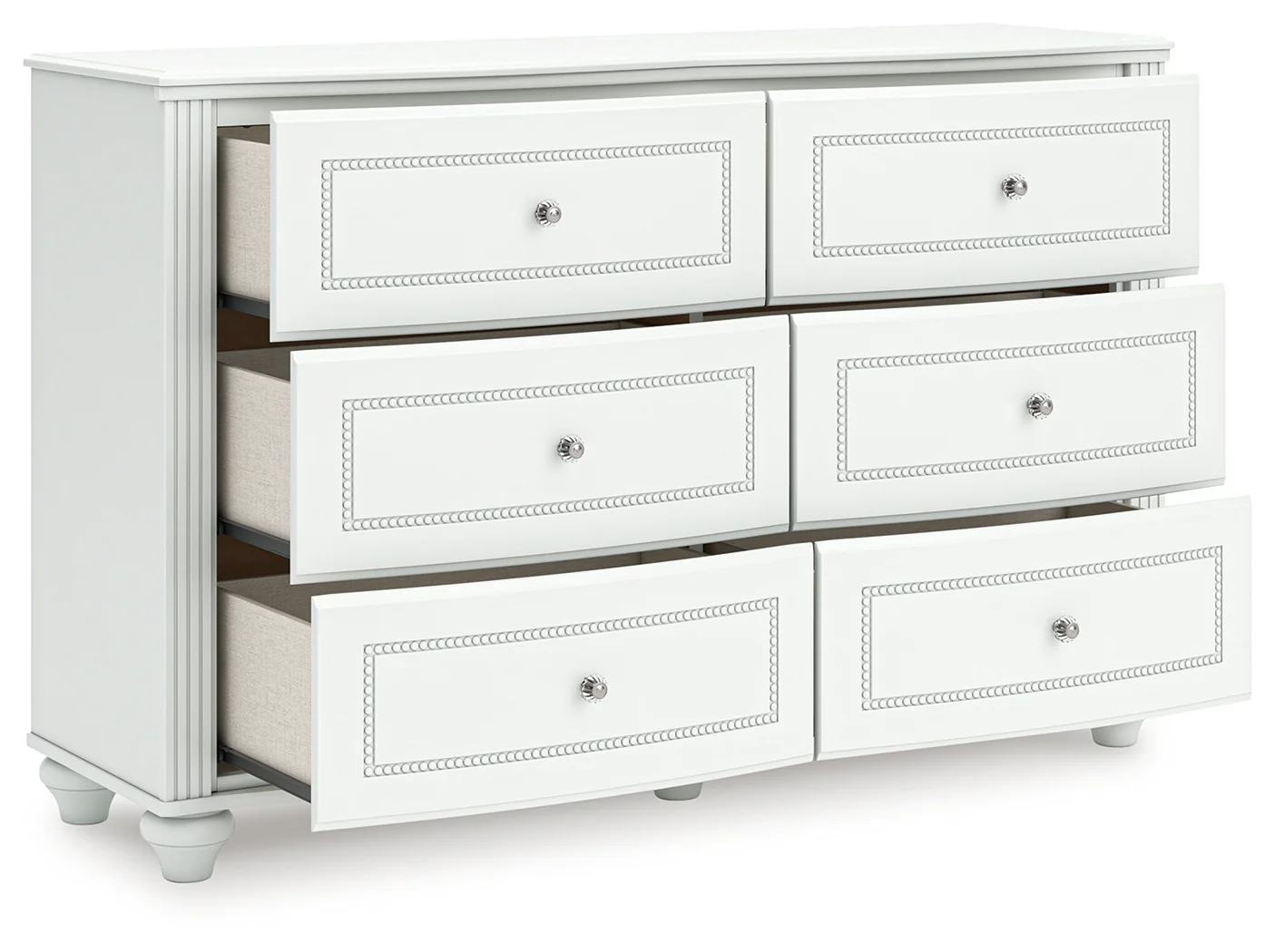 Kozlani White Dresser - Image 3