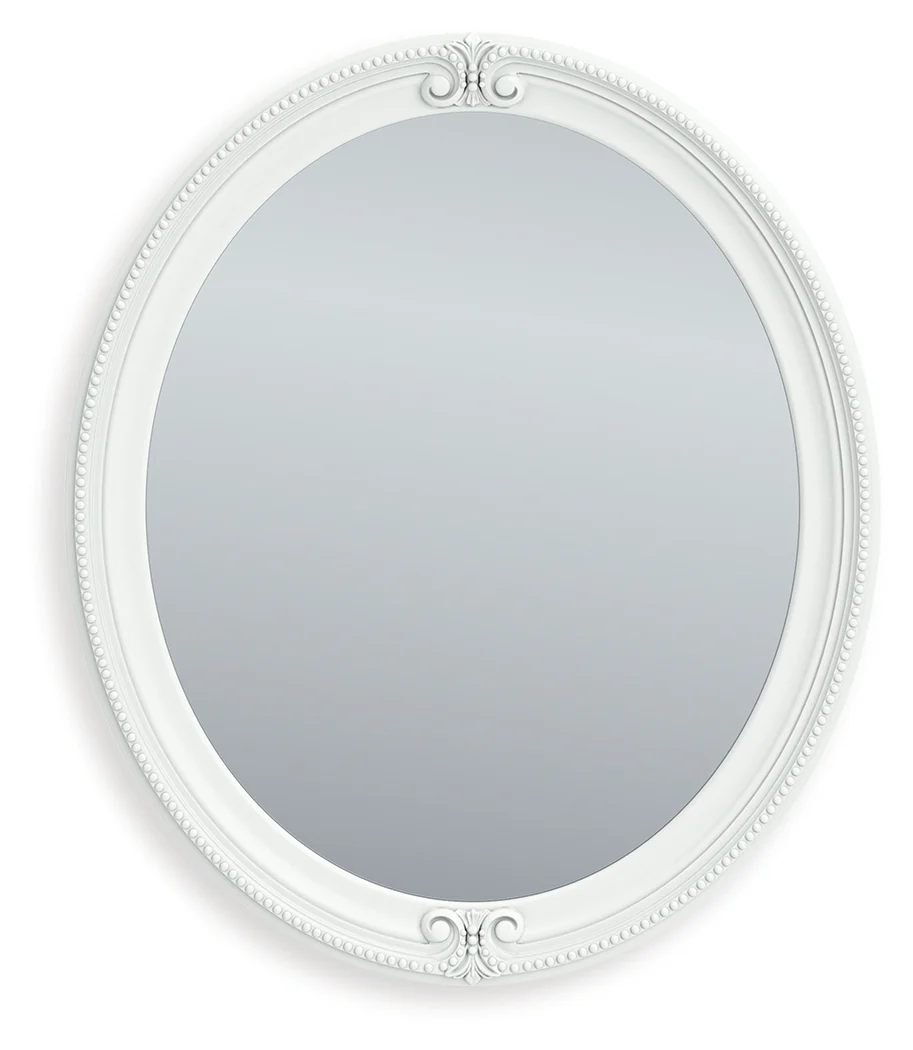 Kozlani White Bedroom Mirror - Image 1