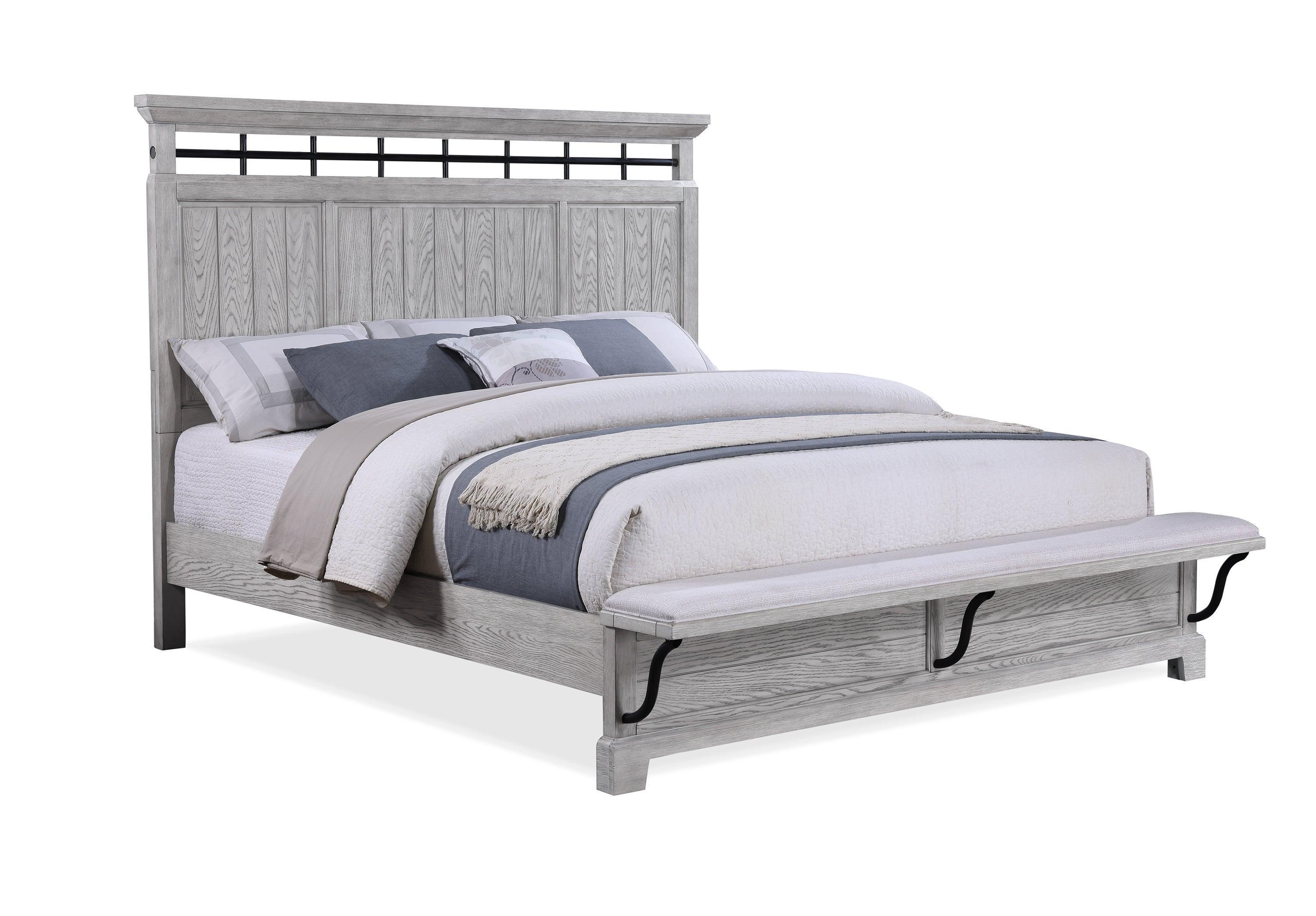 Beckett Gray Panel Bedroom Set - Image 2
