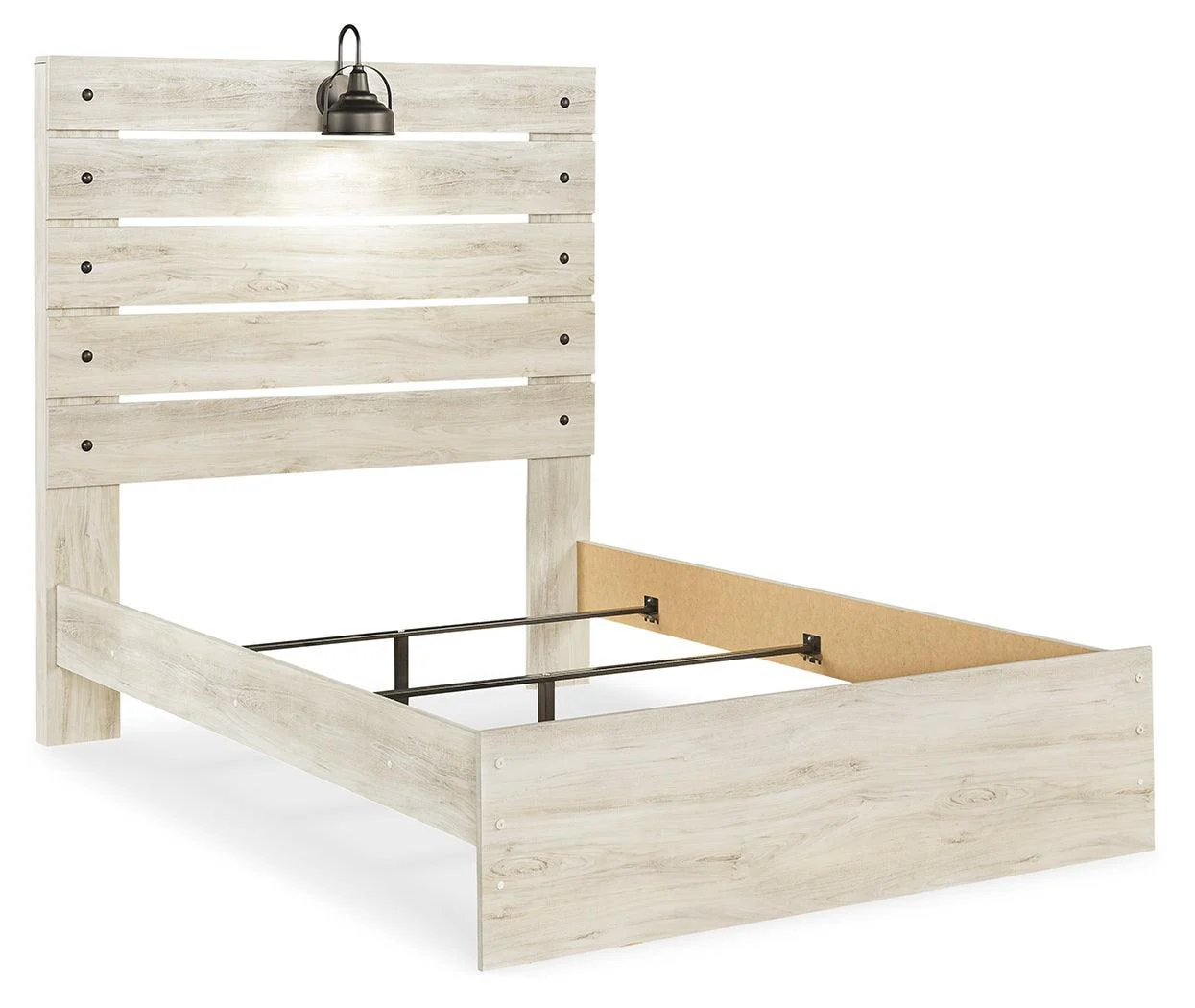 Cambeck Whitewash Full Panel Bed - Image 3