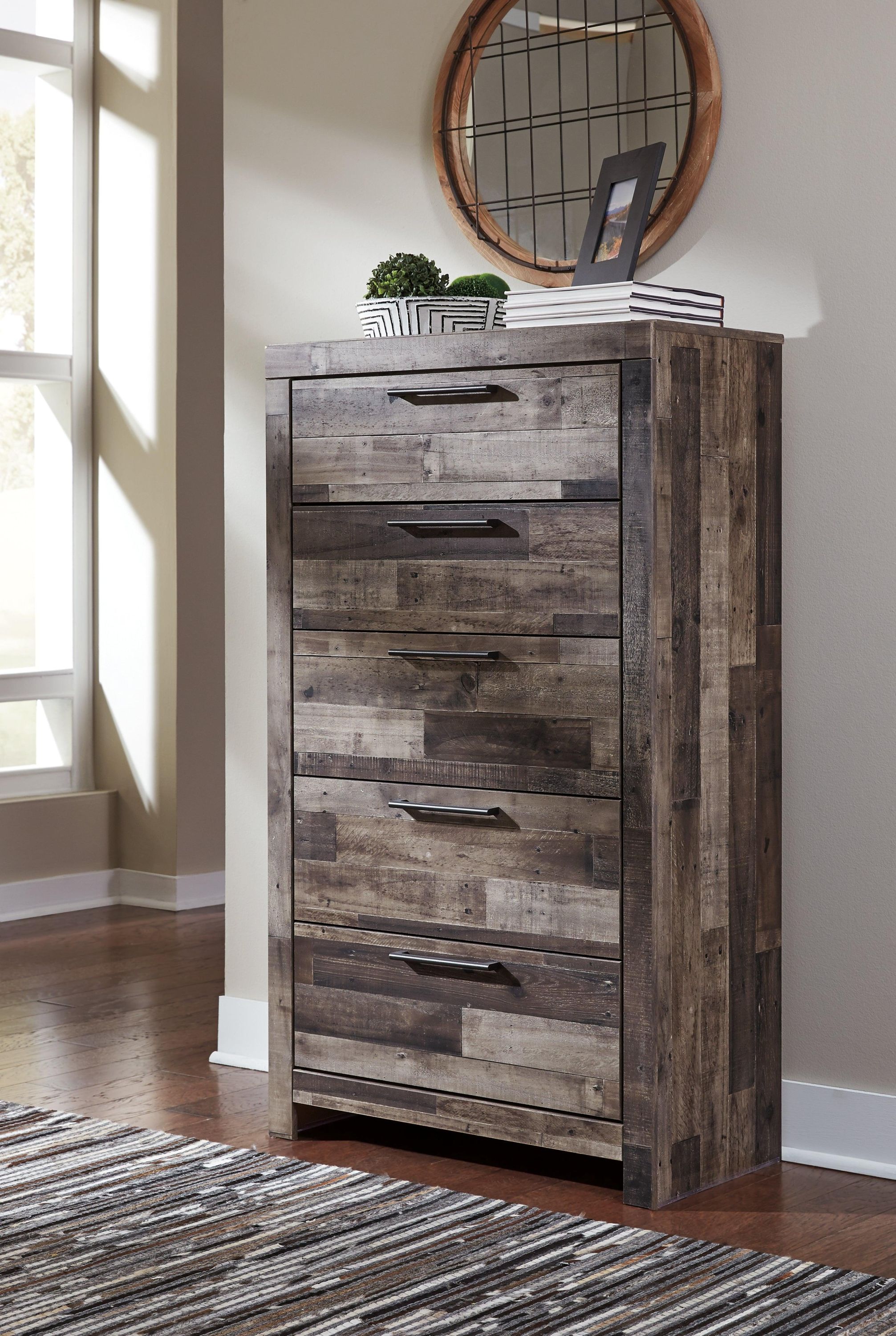 Derekson Multi Gray Chest Of Drawers - Image 3