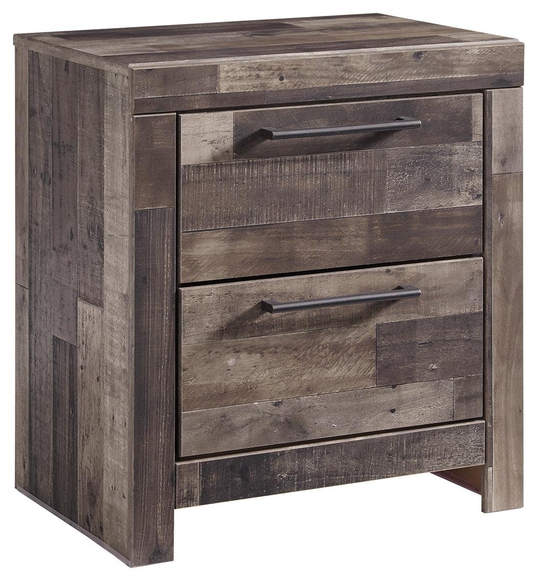 Derekson Multi Gray Nightstand - Image 2