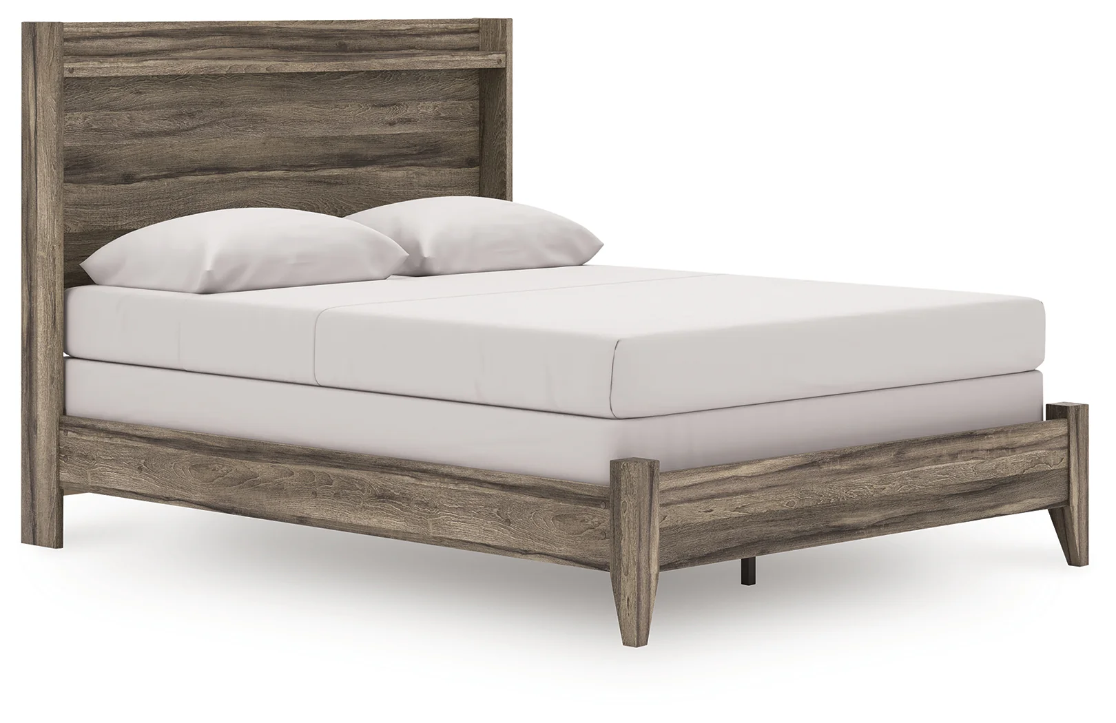 Elbrim Brown Queen Panel Bed - Image 2