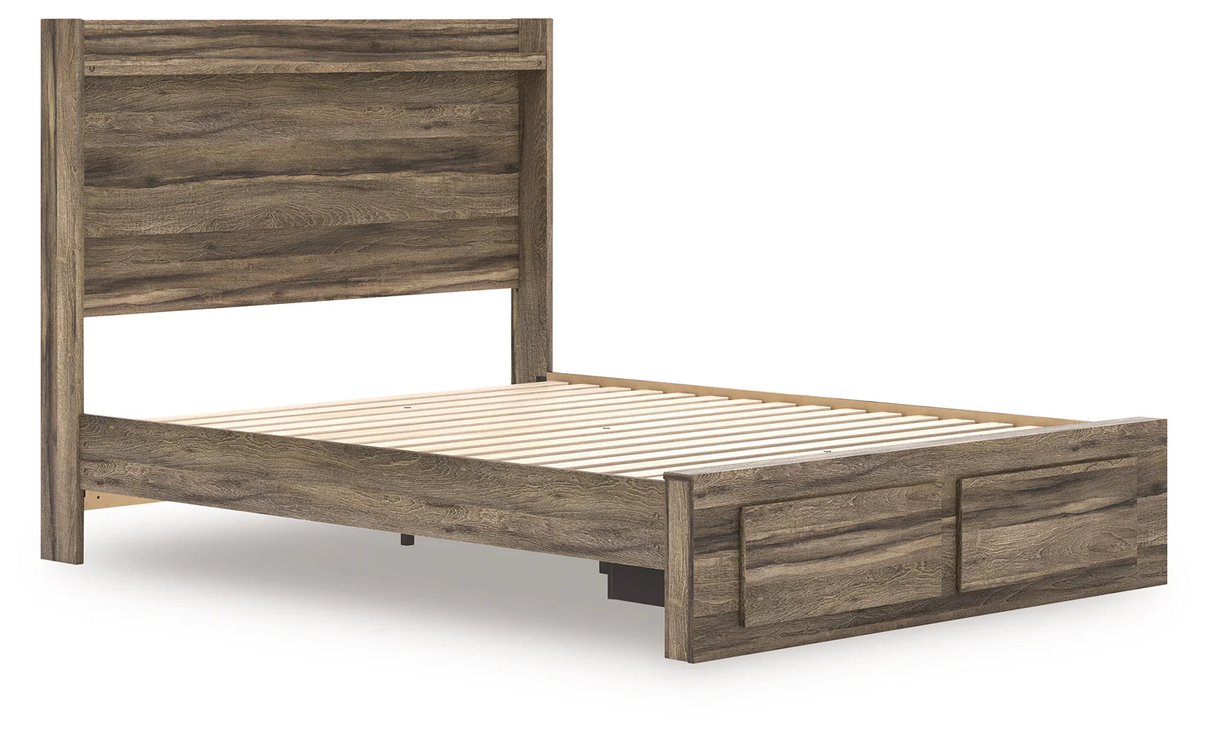 Elbrim Brown Queen Panel Storage Bed - Image 2