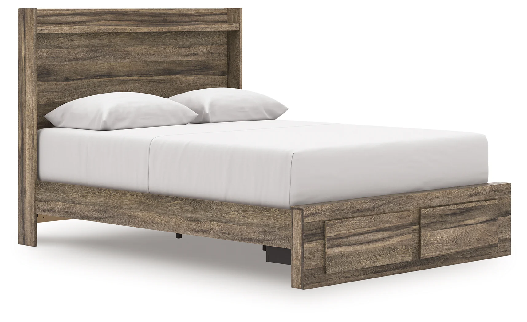 Elbrim Brown Queen Panel Storage Bed - Image 1
