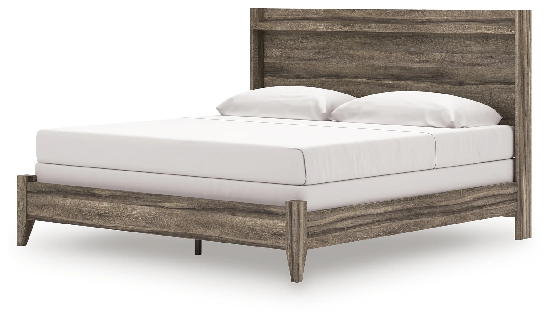 Elbrim Brown King Panel Bed - Image 3
