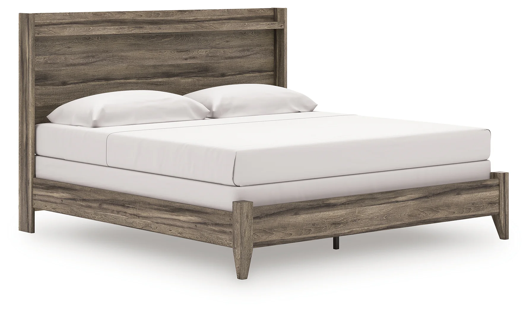 Elbrim Brown King Panel Bed - Image 1