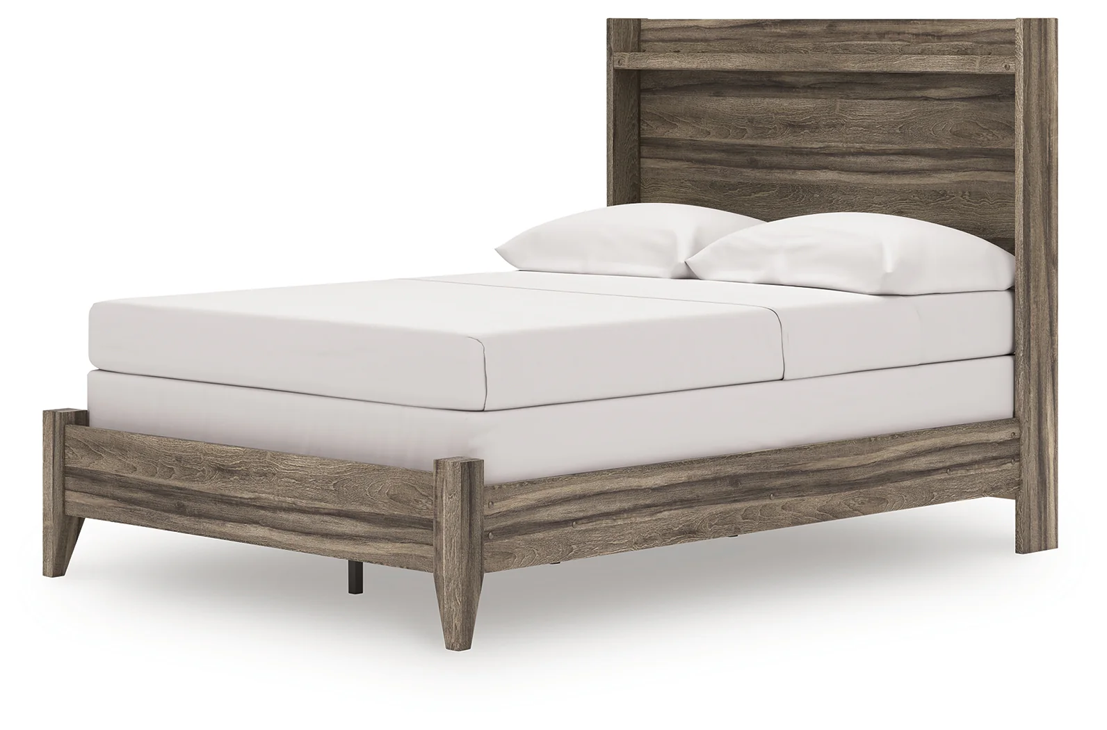 Elbrim Brown Full Panel Bed - Image 3