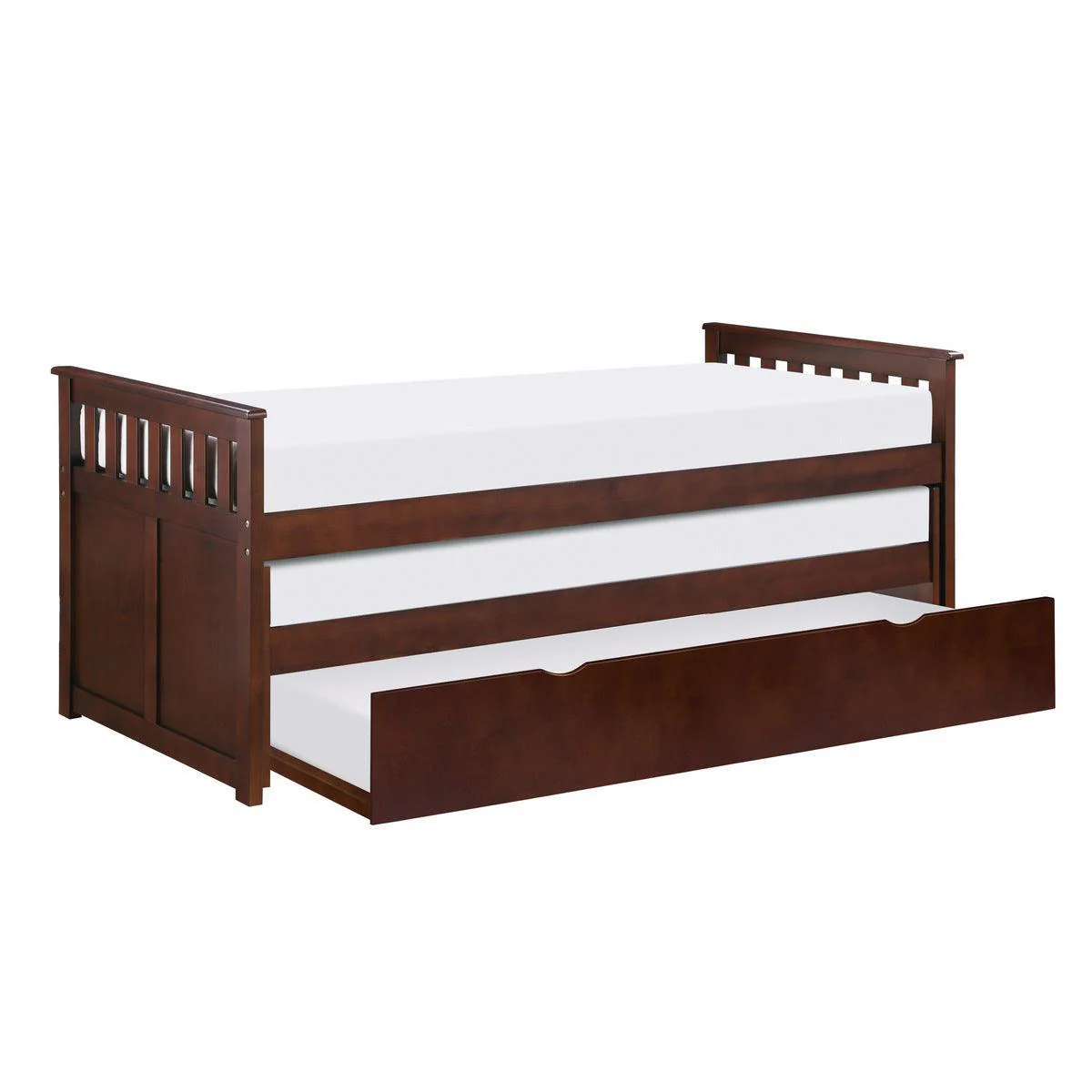 Rowe Dark Cherry Twin Daybed With Twin Trundle - Image 3