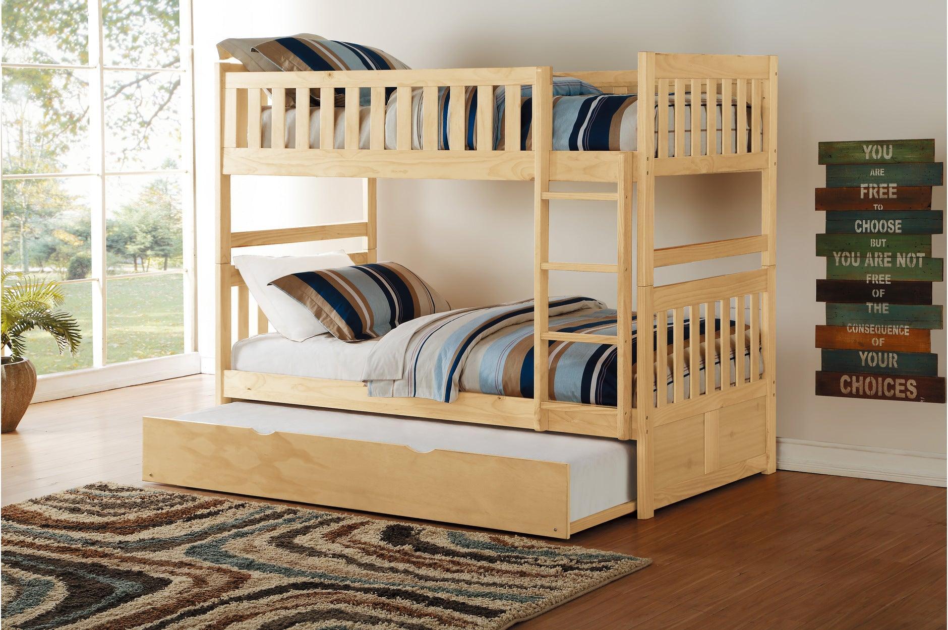 Bartly Natural Bunk Bedroom Set - Image 2