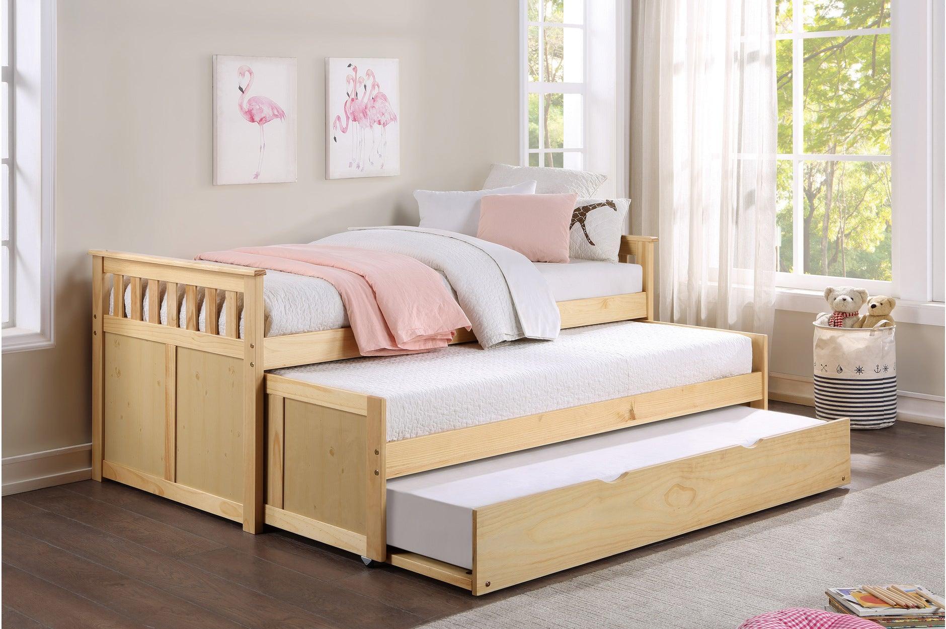 Bartly Natural Storage Bedroom Set - Image 2