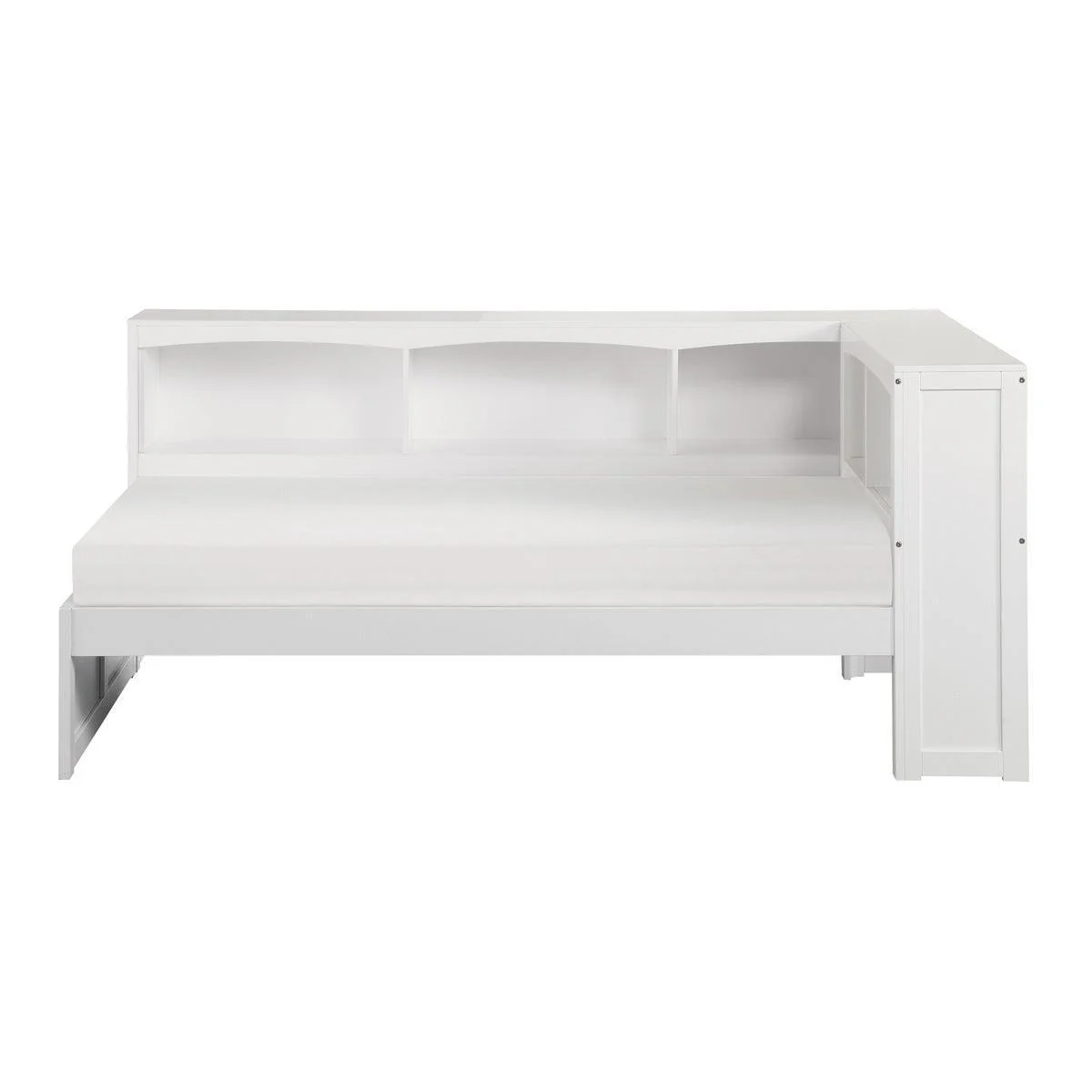 Bartly Natural Twin Bookcase Corner Bed - Image 3