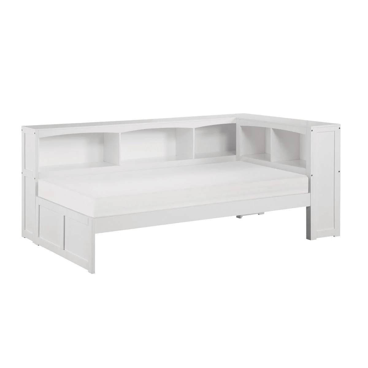 Bartly Natural Twin Bookcase Corner Bed - Image 2