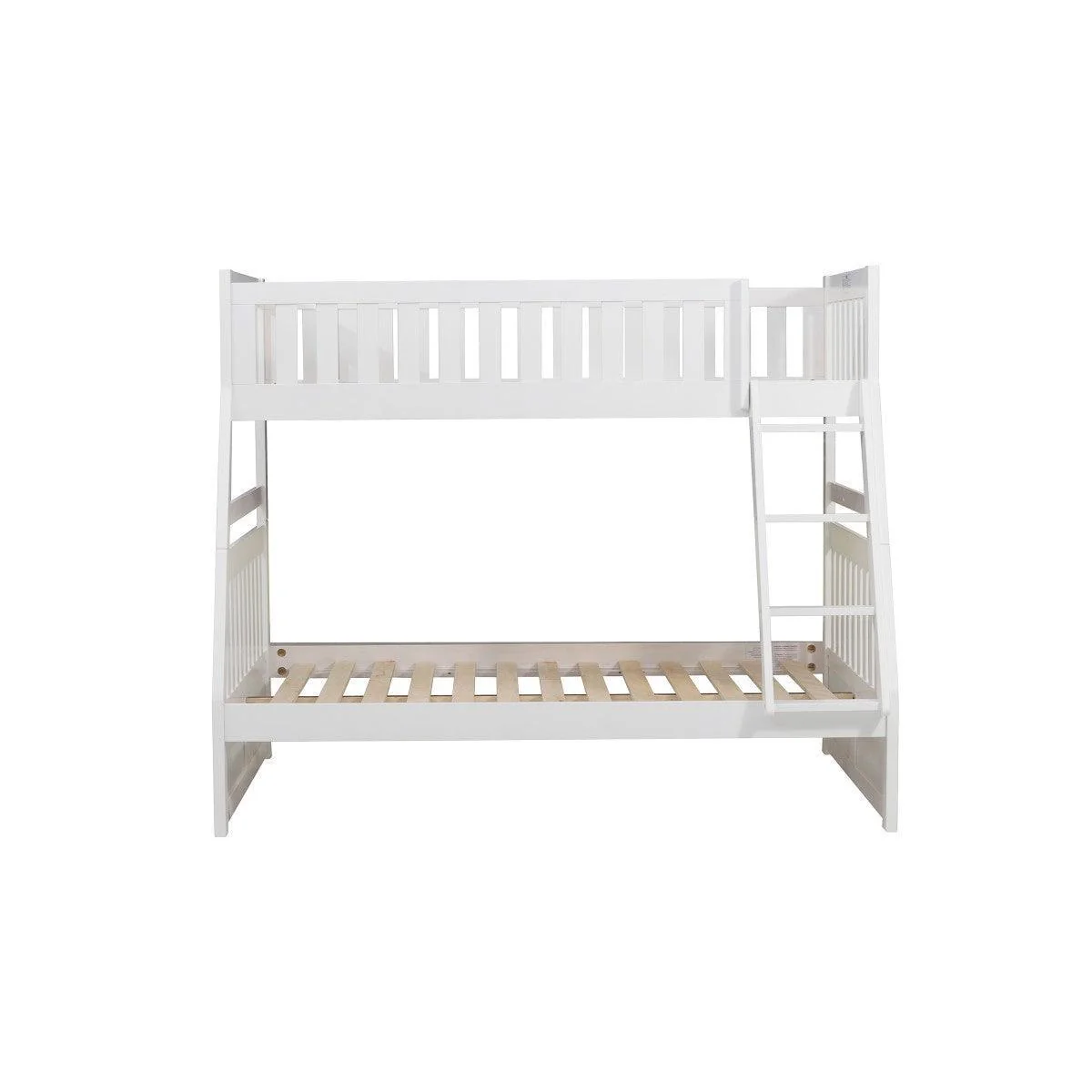 Galen White Twin Full Bunk Bed - Image 2