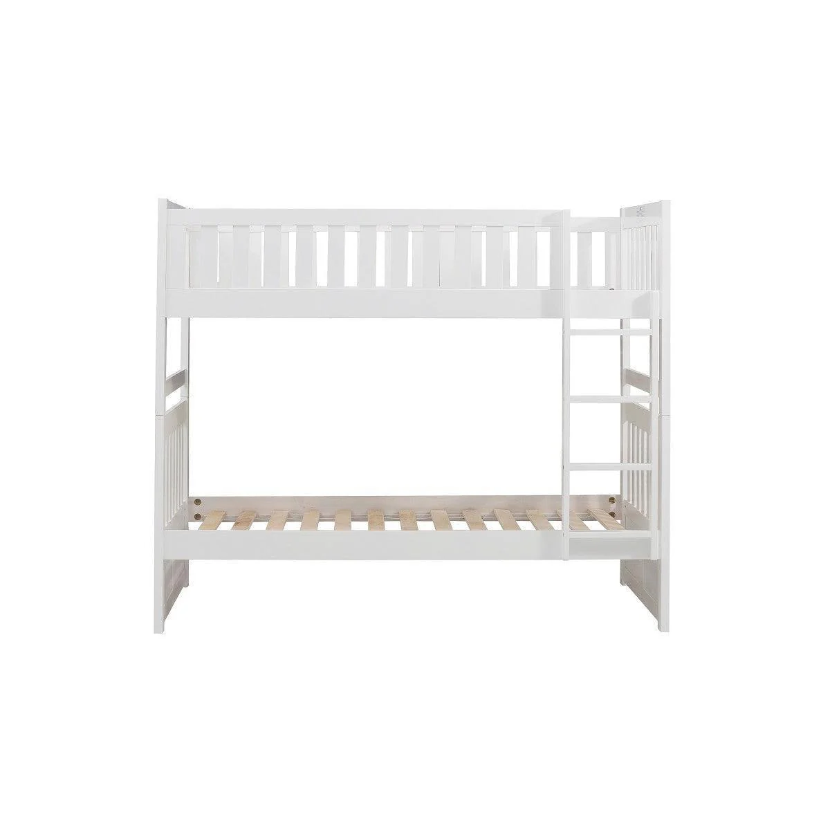 Galen White Twin Over Twin Bunk Bed - Image 3