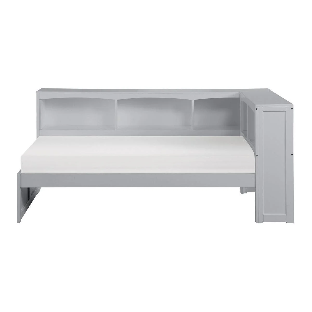 Galen Gray Twin Bookcase Corner Bed - Image 3