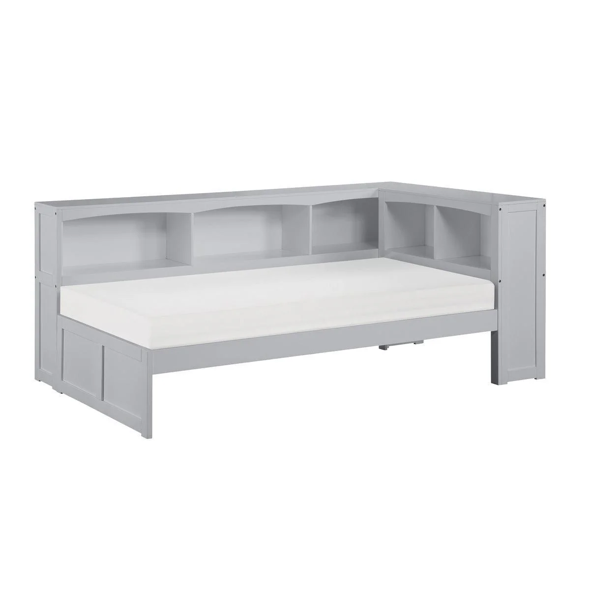 Galen Gray Twin Bookcase Corner Bed - Image 2