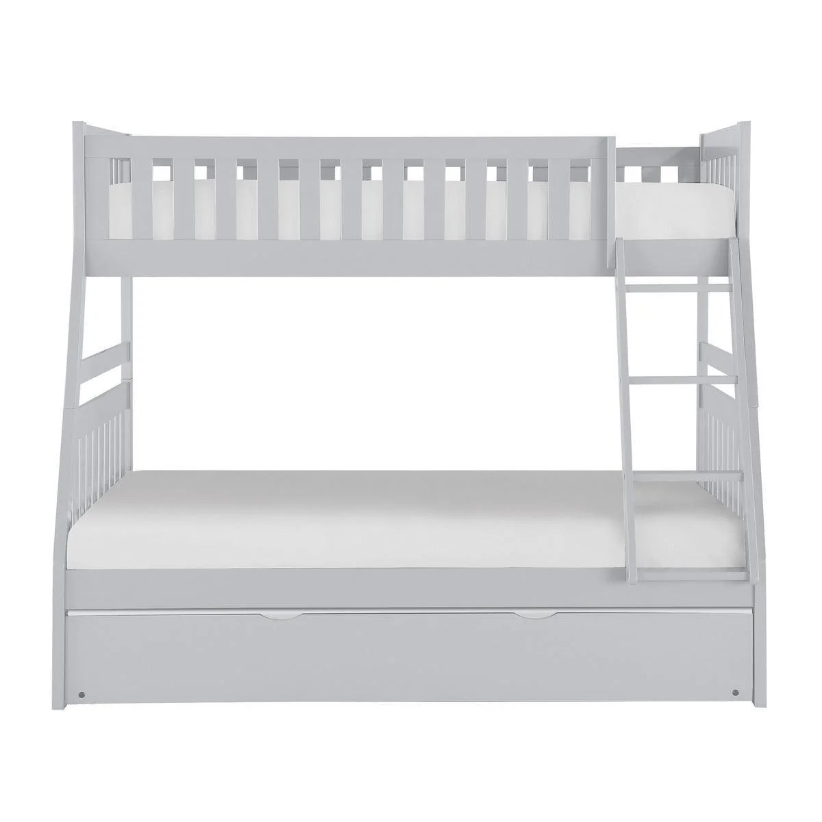 Orion Gray Twin Full Bunk Bed With Twin Trundle - Image 2
