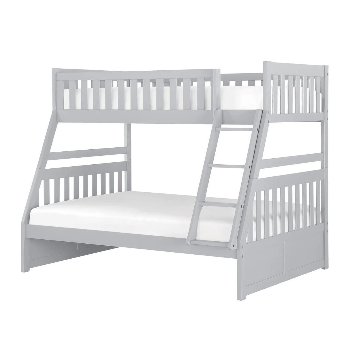 Orion Gray Twin Full Bunk Bed - Image 3