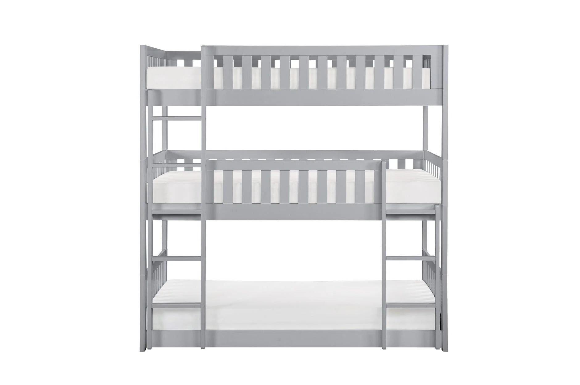 Orion Gray Triple Twin Bunkbed Bedroom Set - Image 3