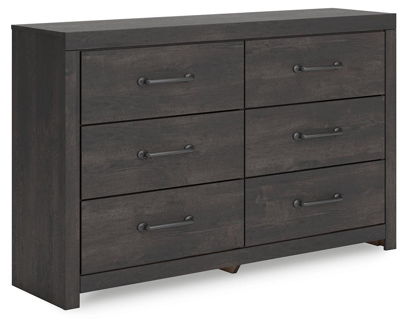 Hollivern Dark Gray Dresser - Image 2