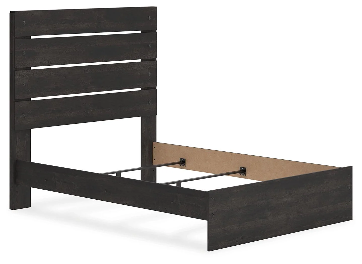 Hollivern Dark Gray Full Panel Bed - Image 3