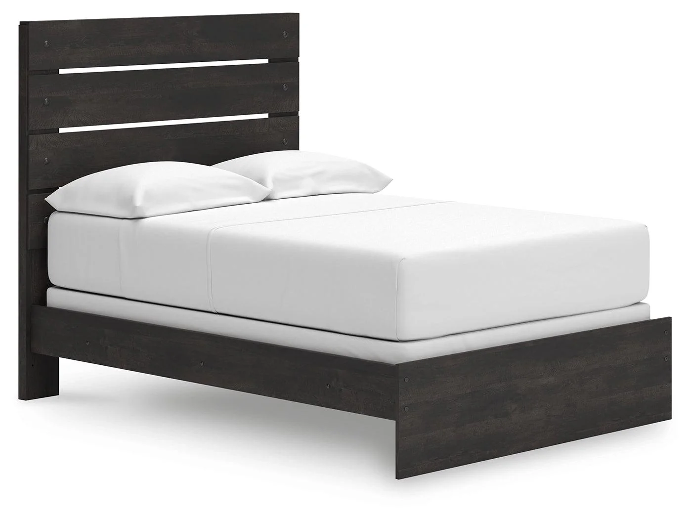 Hollivern Dark Gray Full Panel Bed - Image 2