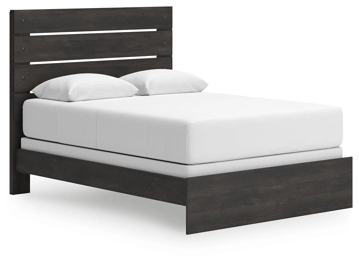 Hollivern Dark Gray Queen Panel Bed - Image 2
