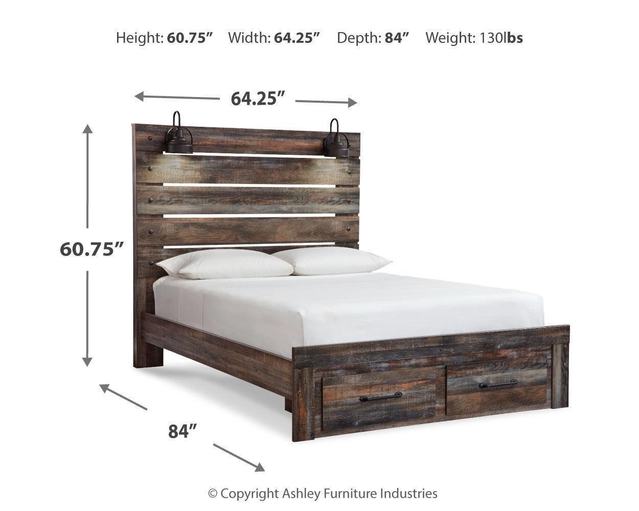 Drystan Multi Queen Panel Bed - Image 3