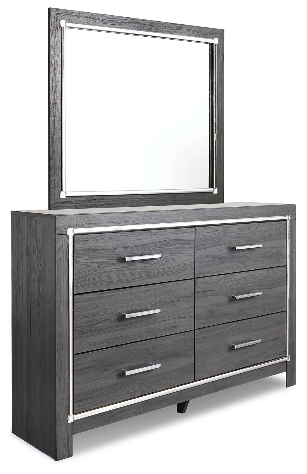 Lodanna Gray Dresser And Mirror - Image 2