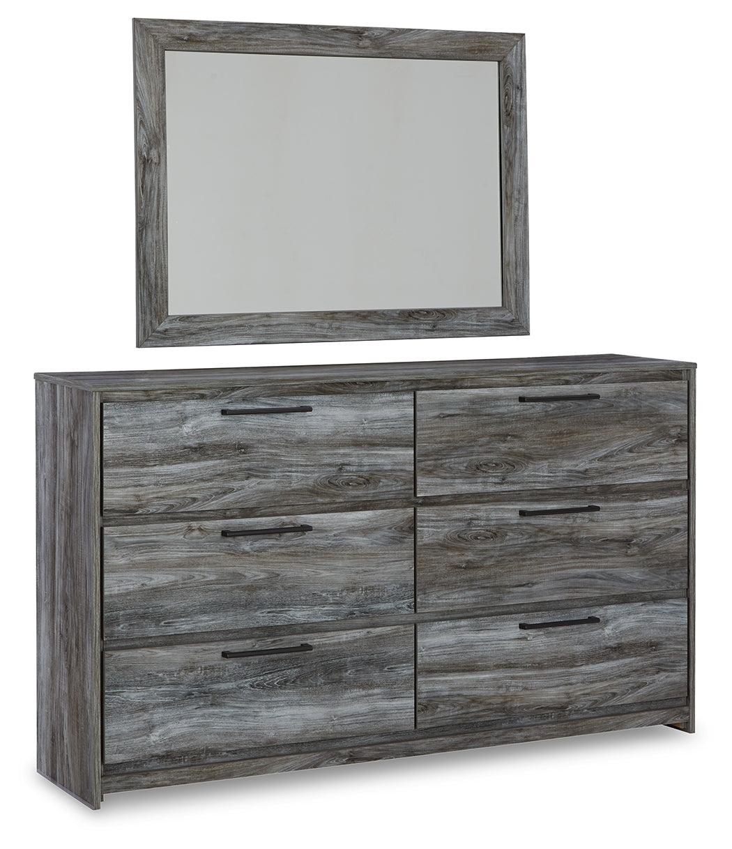 Baystorm Gray Dresser And Mirror - Image 3
