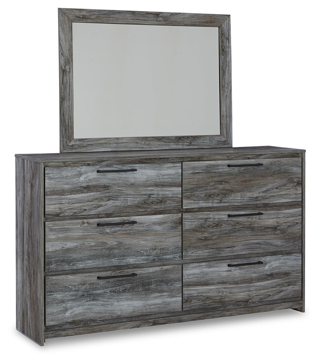 Baystorm Gray Dresser And Mirror - Image 2