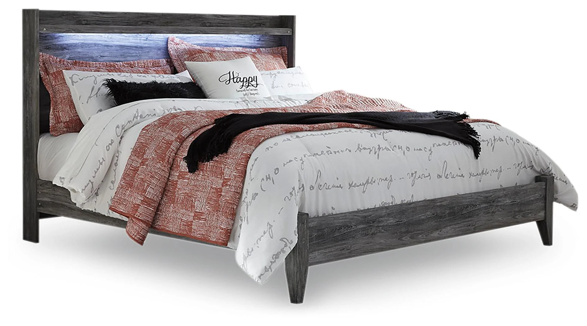 Baystorm Gray King Panel Bed - Image 2