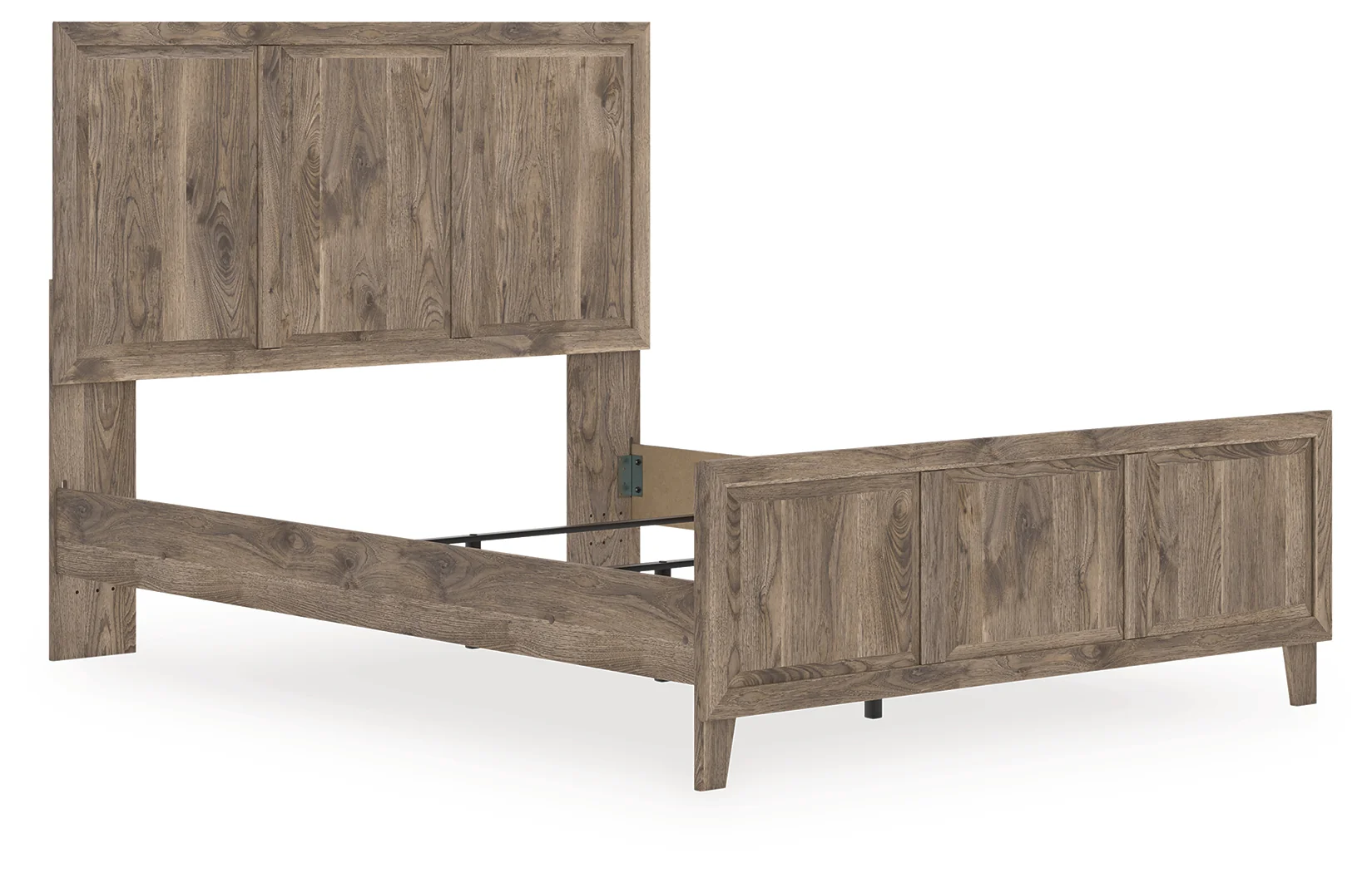 Rusticott Brown Queen Panel Bed - Image 1