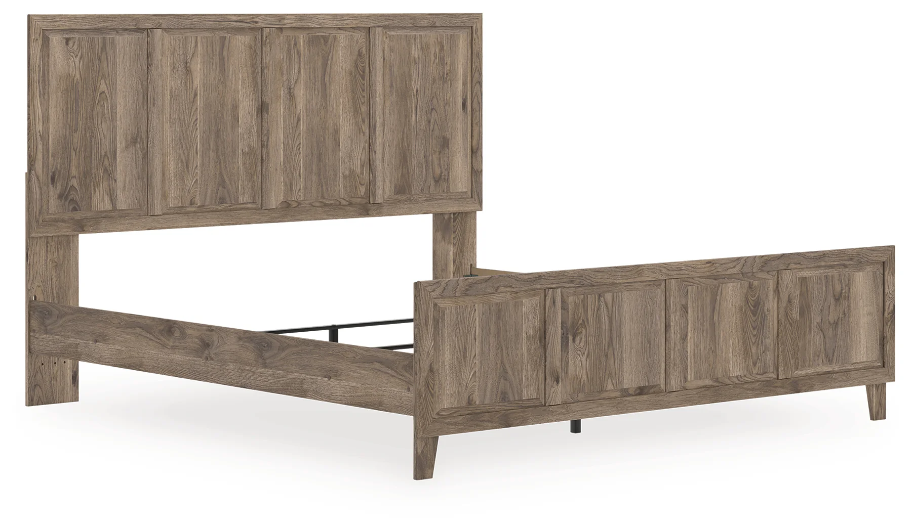 Rusticott Brown King Panel Bed - Image 1