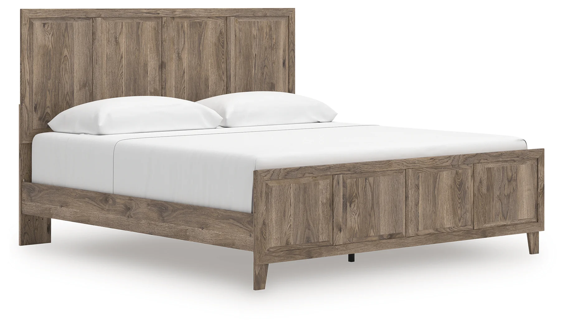 Rusticott Brown King Panel Bed - Image 2